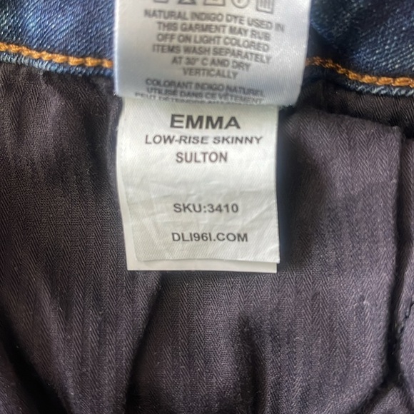 DL1961Emma Low Rise Skinny in Sulton Size 29 - Picture 12 of 13